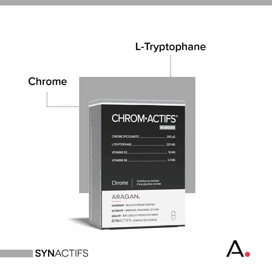 Aragan Synactifs ChromActifs 60 Gélules