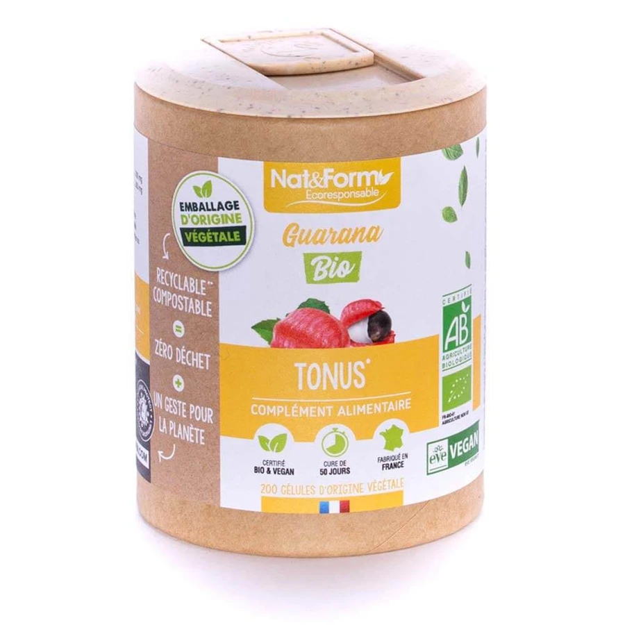 Nat&Form GUARANÀ ORGANIC 120 Capsules