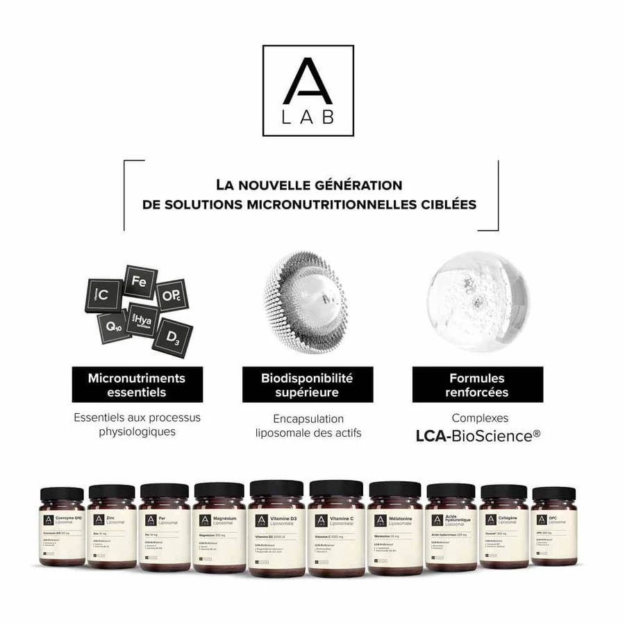 A-LAB Liposomaal Hyaluronzuur 225mg Anti-rimpel Huidversteviging 60 capsules