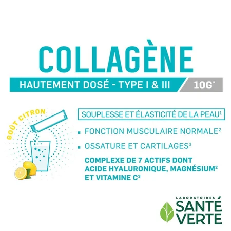 Sante Verte Collageen Aroma Citroen 30 sticks