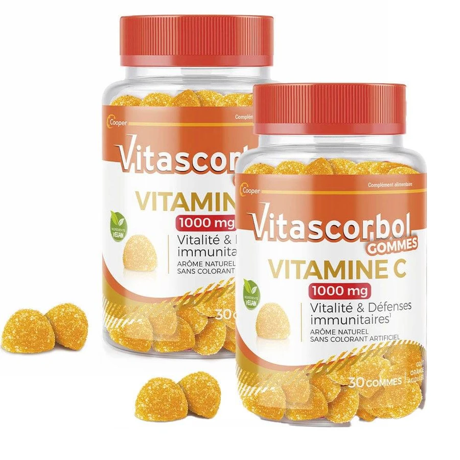 Vitascorbol Vitamins C 1000mg 2x30 gum