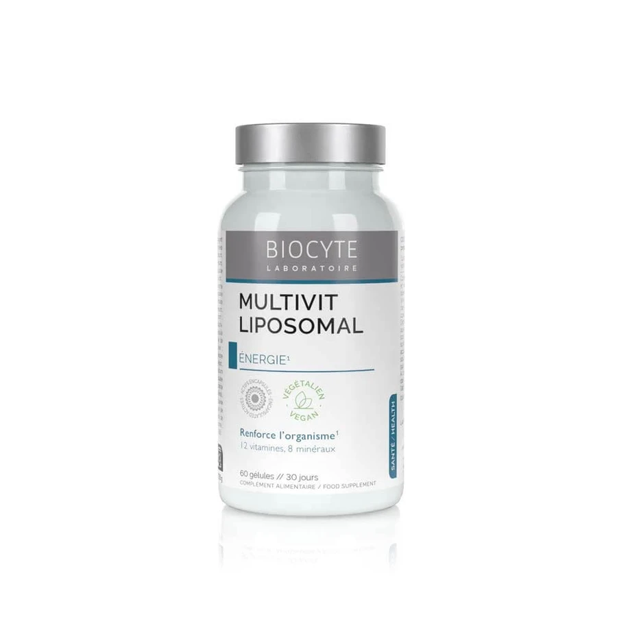 Biocyte Multivit Liposomal Énergie 60 Kapseln