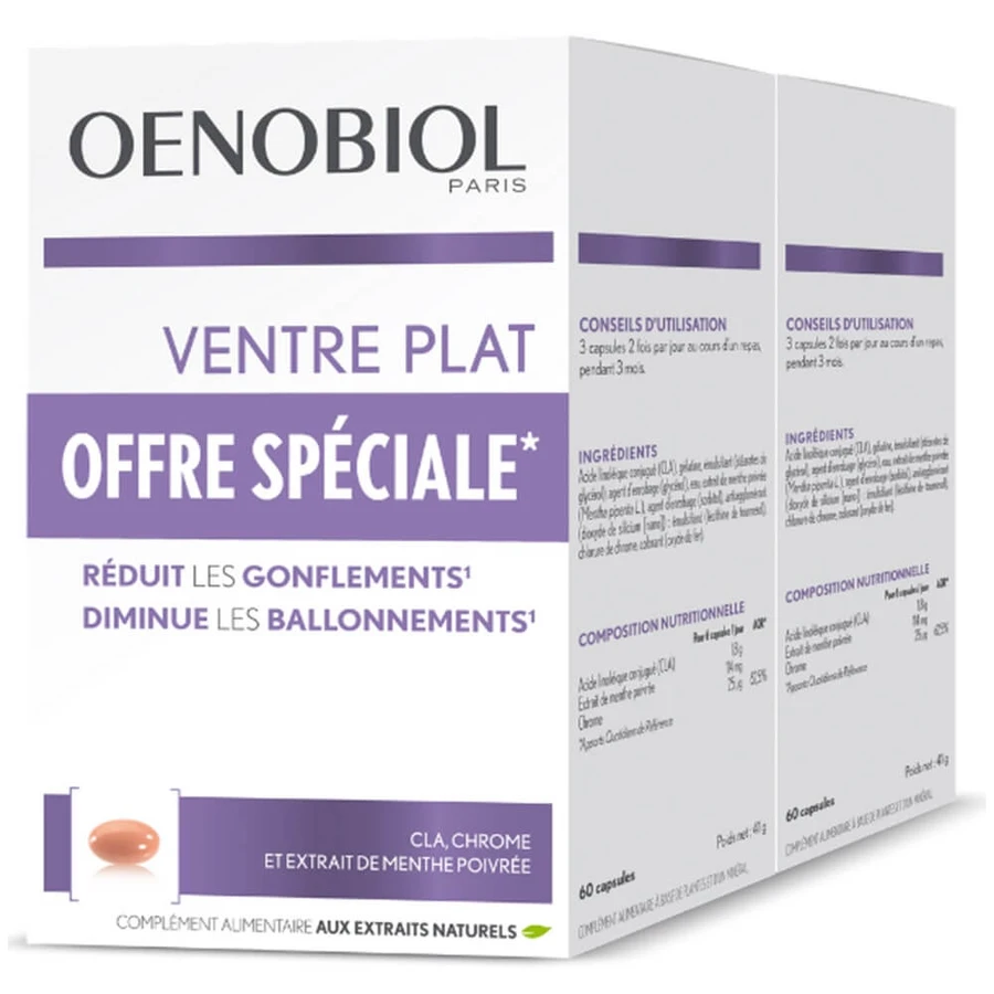 Oenobiol Schlankheitsbauch 2x60 Kapseln