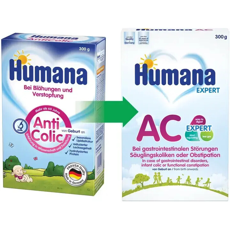 AC Expert melkpoeder, 300 g, Humana