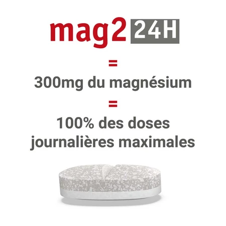 Mag 2 24h Magnesium Marine 40 tabletten