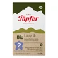 Bio 2 Lactana Milchpulver Formel, +6 Monate, 600 gr, Topfer