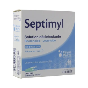 Gilbert Septimyl Chlorhexidine 0.5% Roztwór dezynfekujący 10x5ml 100ml