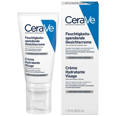 Cerave Gezicht Hydraterende Gezichtscrème 52ml