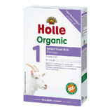 Latte di capra in polvere Organic 1, +0 mesi, 400 g, Holle Baby Food