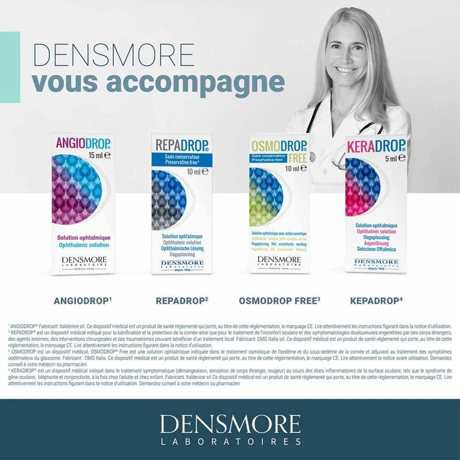 Densmore oogheelkundige oplossing zonder osmodrop 10ml