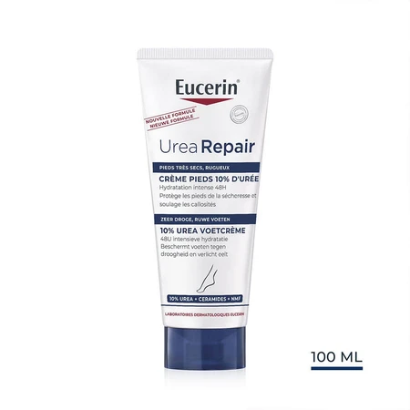Eucerin UreaRepair Plus Voetcrème voor droge en ruwe huid 100ml