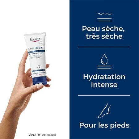Eucerin UreaRepair Plus Voetcrème voor droge en ruwe huid 100ml