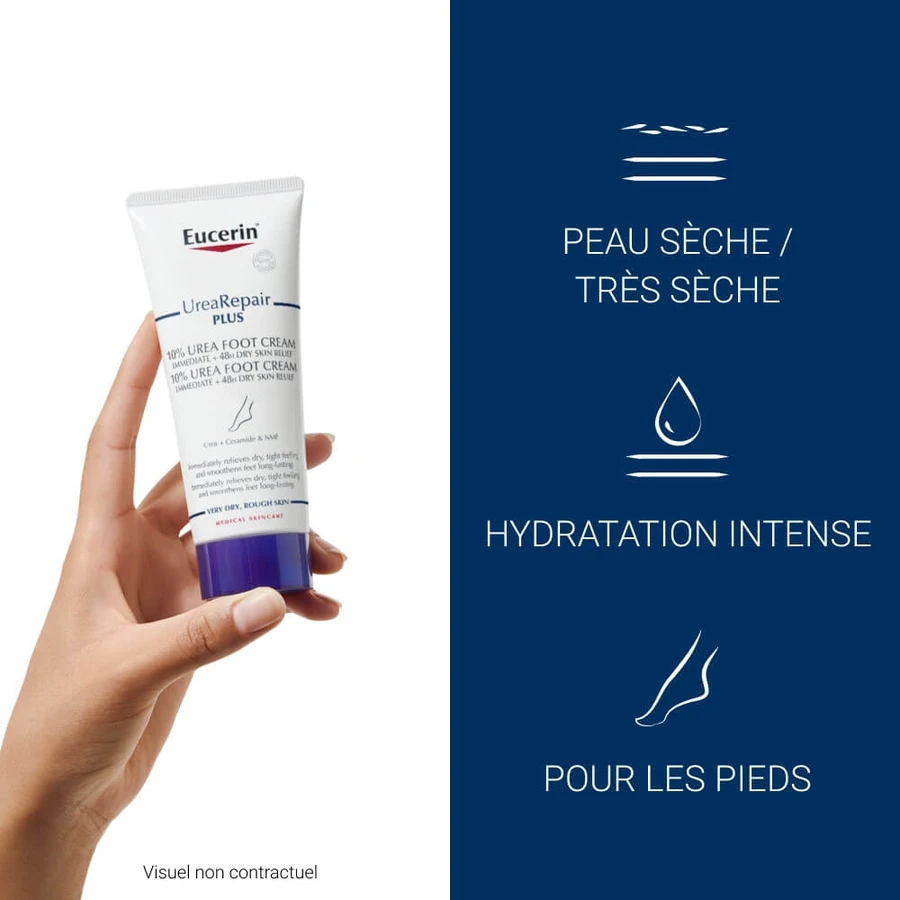 Eucerin UreaRepair Plus Voetcrème voor droge en ruwe huid 100ml