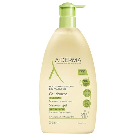 A-Derma Avena Rhealba Gel doccia surgrasso 750ml