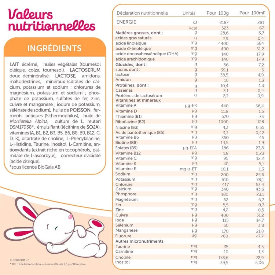 Guigoz Pelargon Milk Powder 1 0 to 6 months 780g