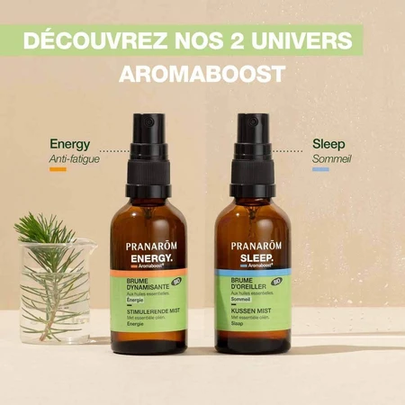 Pranarôm Aromaboost Bruma de Almohada Bio para Dormir 50ml