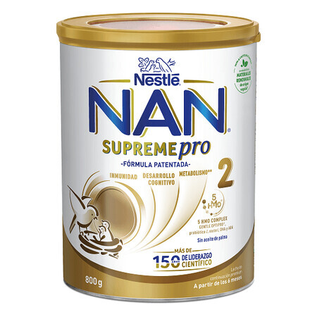 Nan 2 Supreme Pro Milchpulver-Nahrung, 800 g, Nestlé