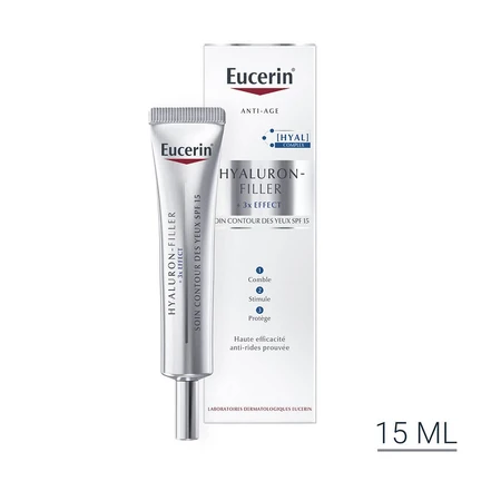 Eucerin Hyaluron-Filler + 3x Effect Contour des Yeux +3x Effect 15ml