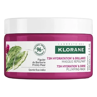 Klorane Feigenkaktus-Plumping-Maske 72h Feuchtigkeitsspendend und glänzend 250ml