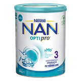 Nan 3 OptiPro Premium Formula, +12 maanden, 800 g, Nestlé