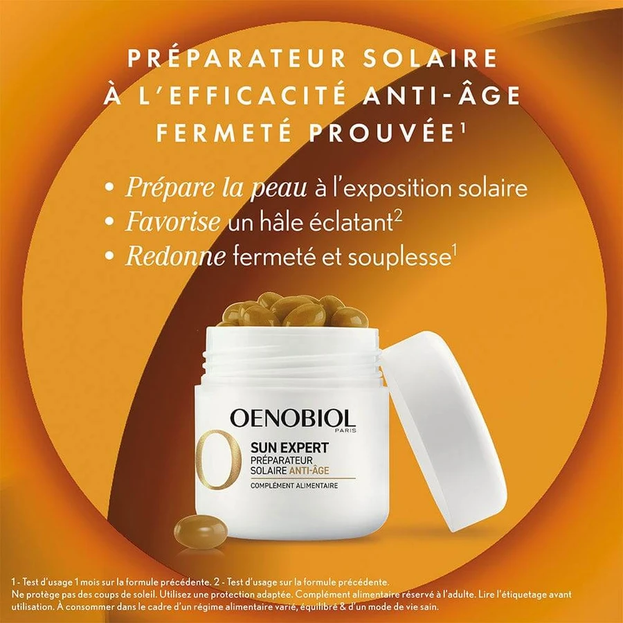 Oenobiol Sun Expert Anti-Ageing Sonnenschutz 30 Kapseln
