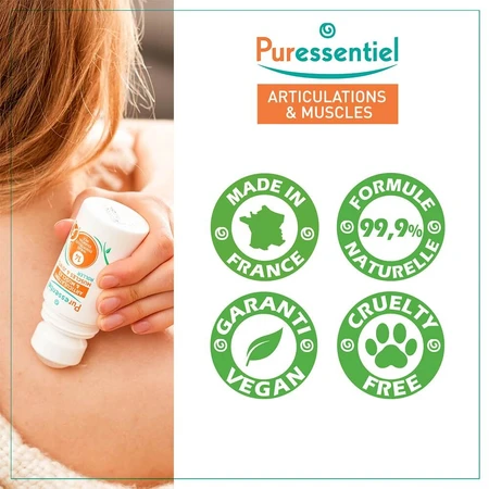 Puressentiel Gelenke und Muskeln Roll-on Massageball 75ml