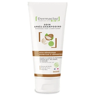Dermaclay Organic Herstellende Behandeling Zeer Droog, Krullend en Beschadigd Haar 200 ml