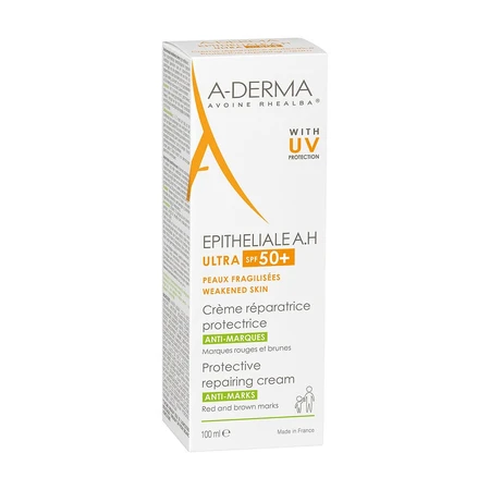 A-Derma Epitheliale A.H Ultra Beschermende Herstelcrème SPF50+ 100ml