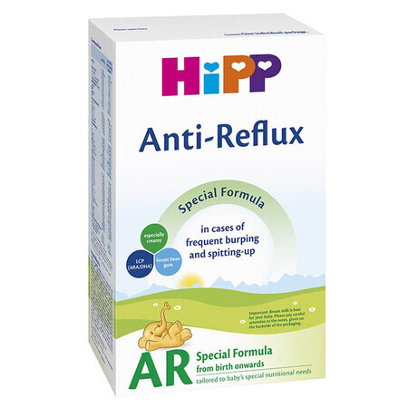 Formula de lapte speciala Anti-Reflux AR, +0 luni, 300 g, Hipp