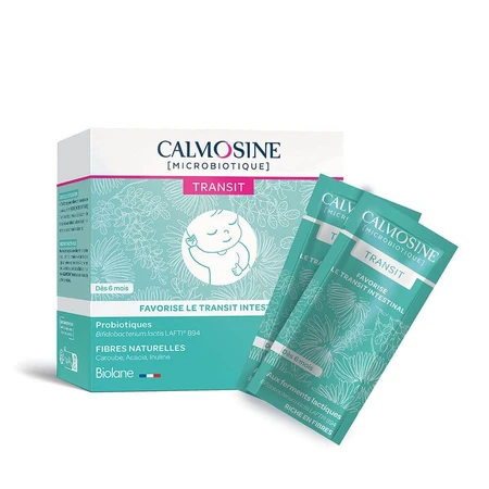 Calmosine Tránsito intestinal Probióticos a partir de 6 meses 20 sobres