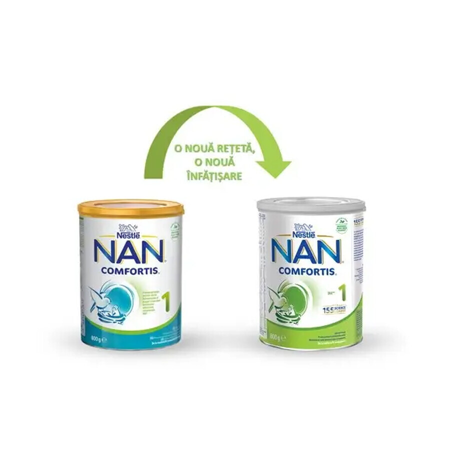 NAN COMFORTIS 1 Milchpulver-Nahrung, ab Geburt, 800 g, Nestlé