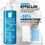 La Roche-Posay Effaclar Foaming Cleansing Gel Face Oily Acne-prone Skin 2x400ml
