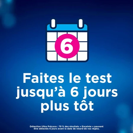 Test digital de sarcină Clearblue cu vârsta estimată a sarcinii 1 test