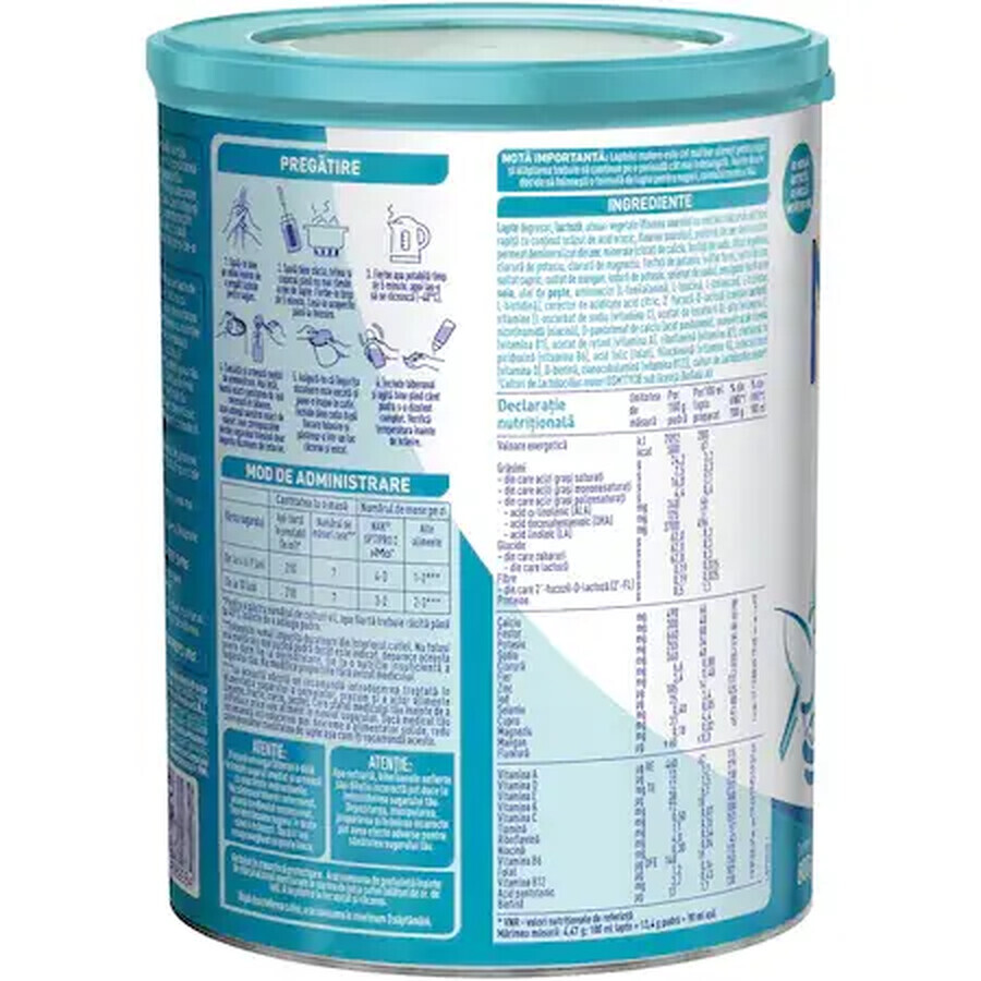 Nan 2 Lait en poudre Optipro HMO, +6 mois, 800 g, Nestlé