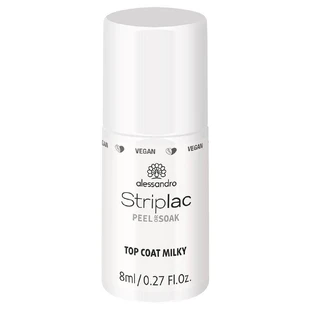 Alessandro Striplac Top coat milky Semi-permanent 8ml
