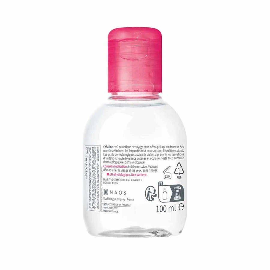 Bioderma Crealine Micellar Water H2O Sensitive, Normal or Combination Skin 100ml