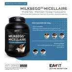 Eafit Mleko i Jaja 2.0 dla rozwoju mięśni 750g: ceny i cechy