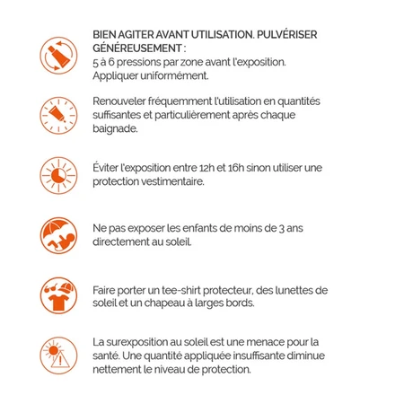Laboratoires De Biarritz Sun Protection Spray SPF50+ Bio Very High Protection Natural 100ml: ceny i cechy