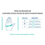 Epitact Orthèse Pouce Rigide De Repos Main Gauche x1