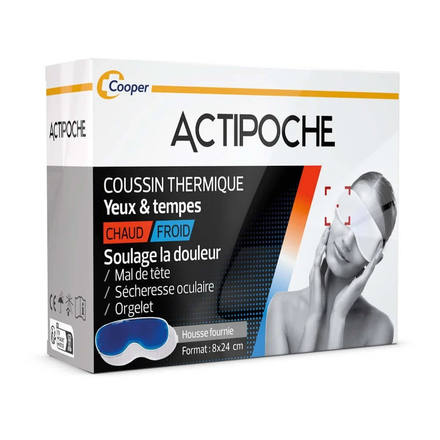 Actipoche Warmtekussen voor ogen en slapen