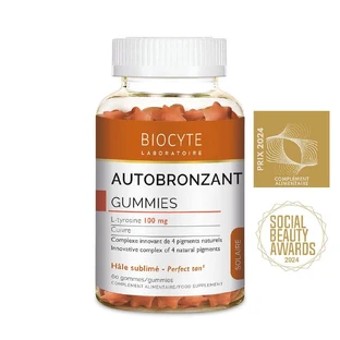 Biocyte Solari Selbstbräuner Heidelbeergeschmack 60 gummis