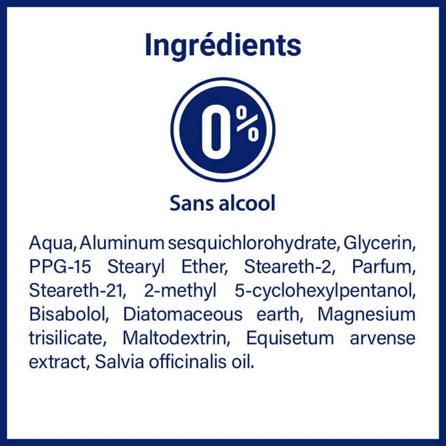 Etiaxil Aluminiumvrije Roll-on Deodorant voor Mannen 48h Peaux Sensibles 50ml