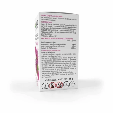 Arkopharma Arkocapsule Red clover 45 gelules
