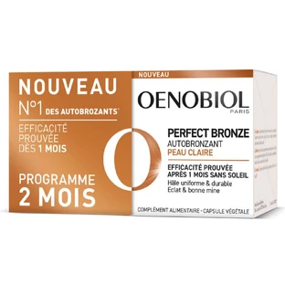 Oenobiol Perfect Bronze Selbstbräuner Klare Haut 2x30 Kapseln