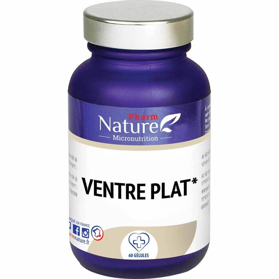 Pharm Nature Micronutrition Platte Buik 60 capsules