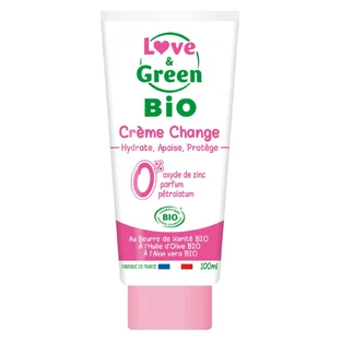 Love&Green Luiercrème Bio Gevoelige en Reactieve Huid 100ml