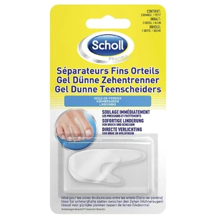 Scholl Separatoare de degete Œils-de-Perdrix x3
