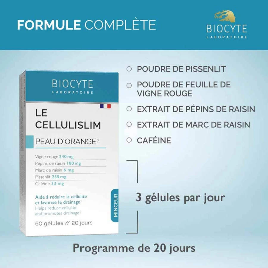 Biocyte Slimming Orange Peel Cellulislim 60 Capsules