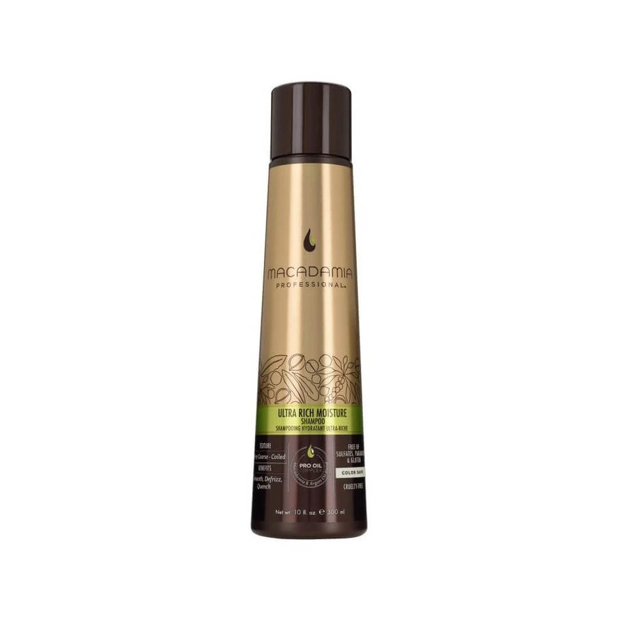 Macadamia Hydraterende shampoo voor zeer dik of pluizig haar 300 ml