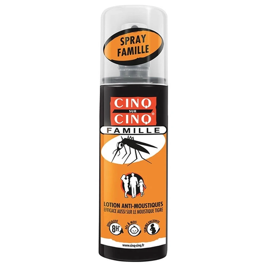 Cinq Sur Cinq Familie anti-muggenlotion vanaf 6 maanden 100ml